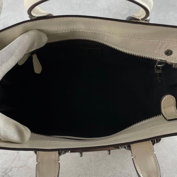 Coach Swagger with Tea Rose Leather Purse - Picture 5 of 14